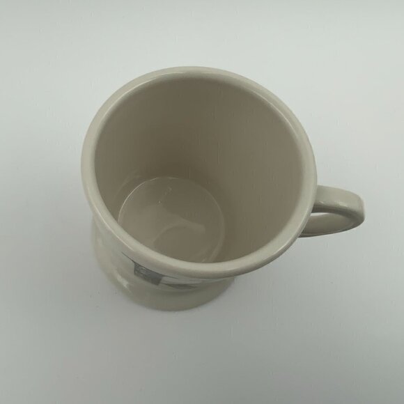 Anthropologie Monogram Letter " K " Ceramic Coffee Teacup Mug Personalized - Picture 2 of 7